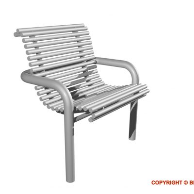 stainless steel single seat