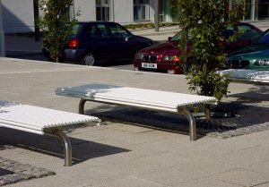 From our centerline one off street furniture range