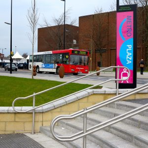 Centerline 316 stainless steel railing