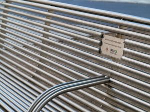 stainless steel CL003 plaque seat