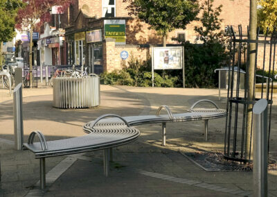 bespoke curved bench