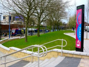 Centerline street furniture CL003 seat - benchmark design limited