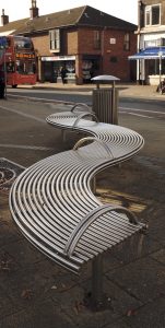 benchmark design street furniture - Centerline CL007 + CL052