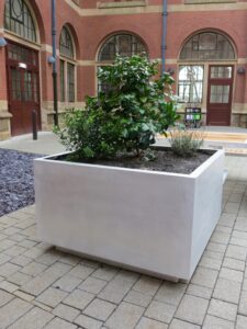 bespoke aluminium planter