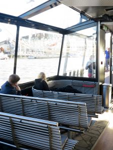 interior curved seats and benches, made for city alpha from benchmark design ltd