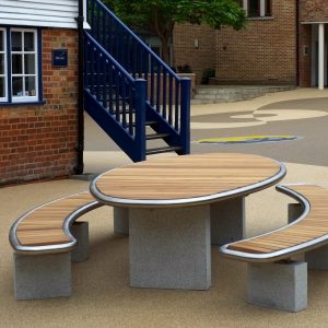 Shoreline granite fixed bespoke furniture