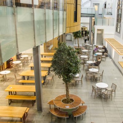 Our shoreline street furniture being adapted for interior use