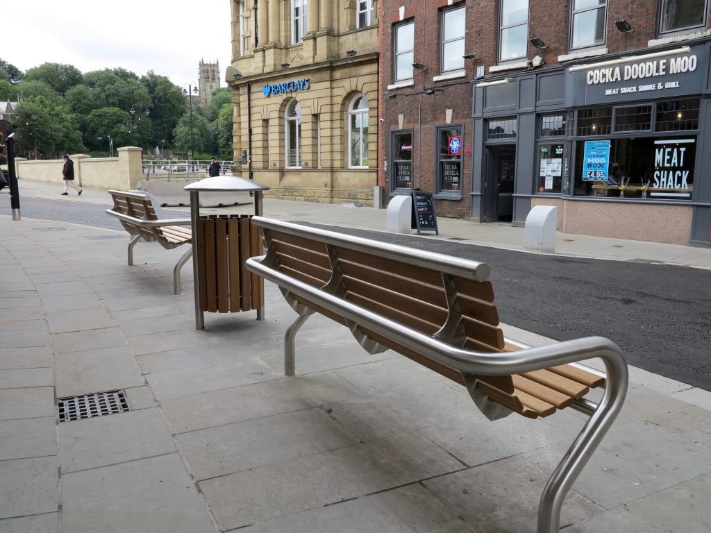 New items in our Shoreline street furniture range