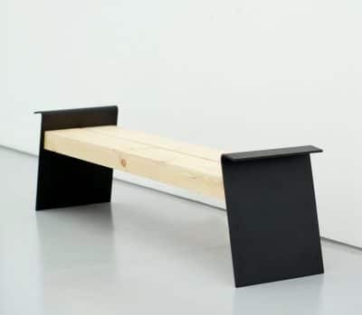 hardwood timber bench from benchmark street furniture