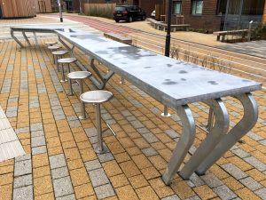 street furniture for Loughborough University