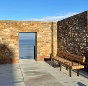 Hardwood street furniture