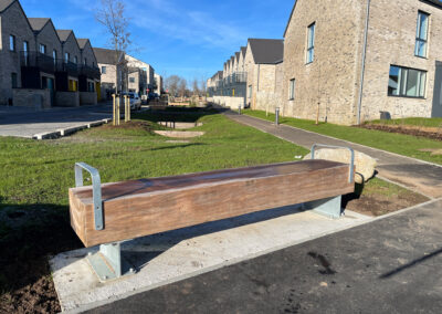 bespoke reclaimed timber bench