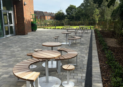 Bespoke cafe external furniutre