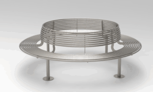 2.4m dia tree seat